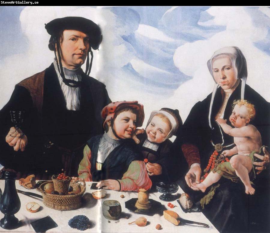 Maerten van heemskerck Art collections national the Haarlemer patrician Pieter Jan Foppeszoon with its family